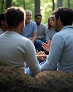 ترک اعتیاد قارچ ماشروم در کمپ