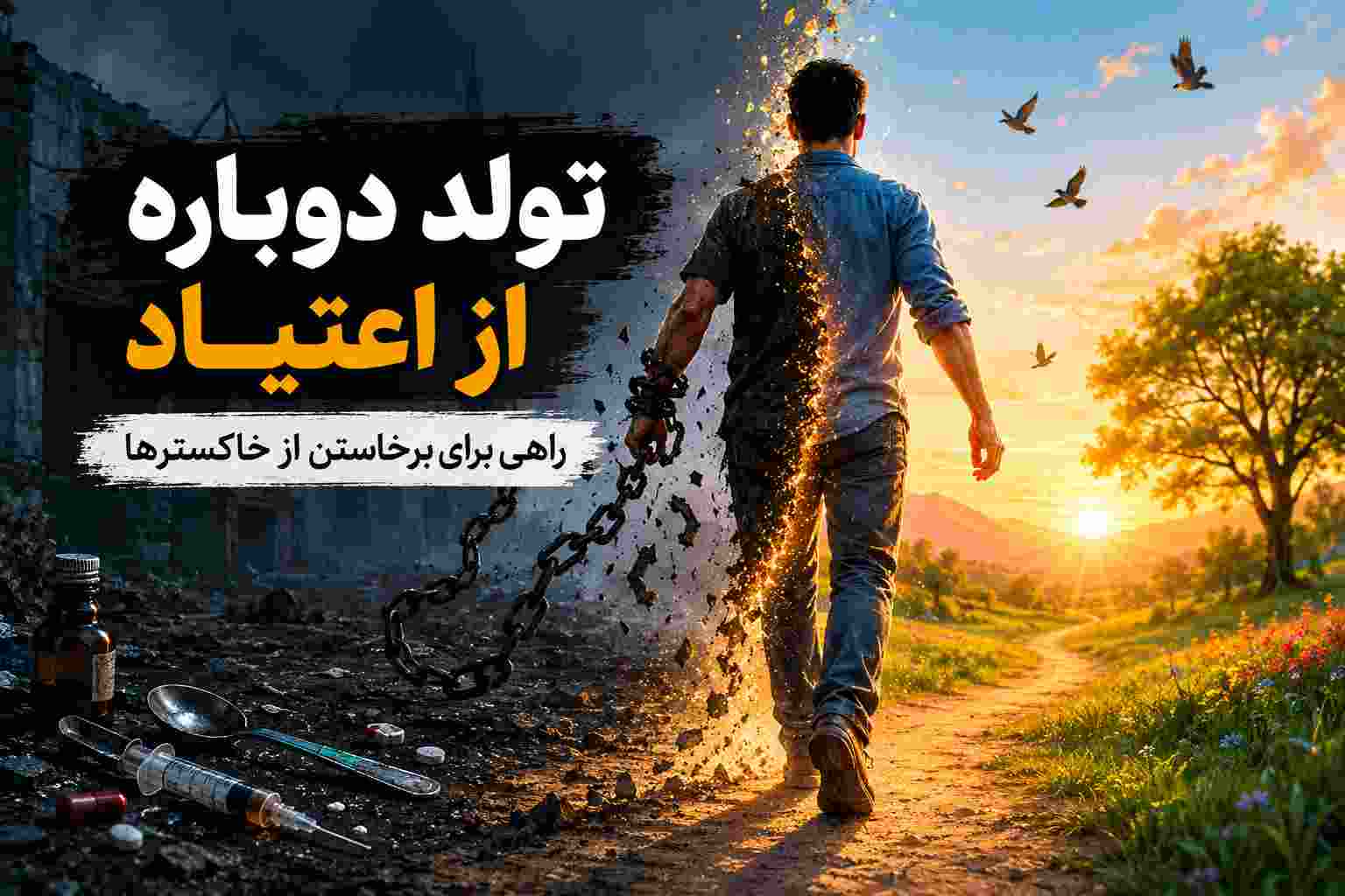 تولد دوباره از اعتیاد